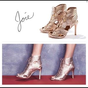 Joie Elvie Rose Gold Shoe, Size 37 (7)